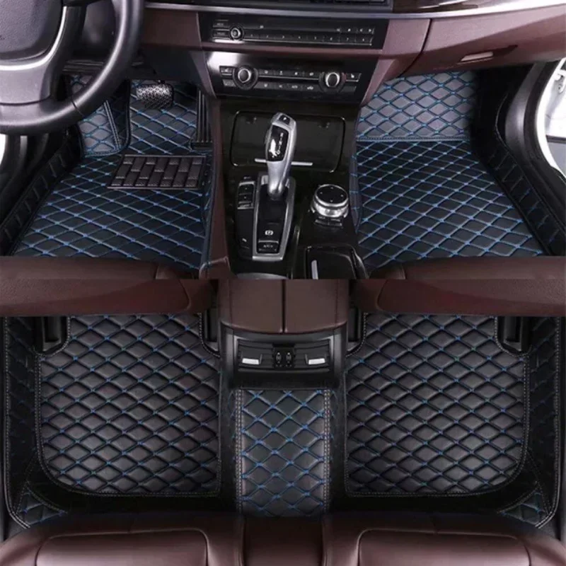 Black blue 5 seats