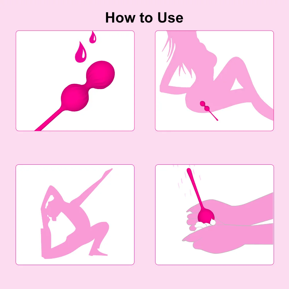 Tighten Ben Wa Vagina Muscle Trainer Kegel Ball Egg Intimate Sex Toys for Woman Chinese Vaginal Balls Products for Adults Women kegel balls