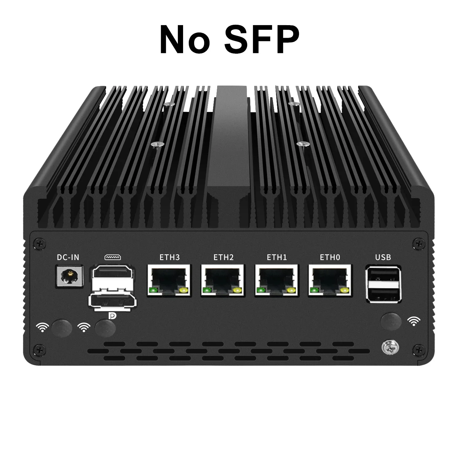 Firewall Mini PC Intel i7 13620H 13420H 8505 2*DDR5 NVMe 4xi226-V 2.5G LAN 4*10G 2*10G SFP+ Industrial Computer Server Proxmox 6