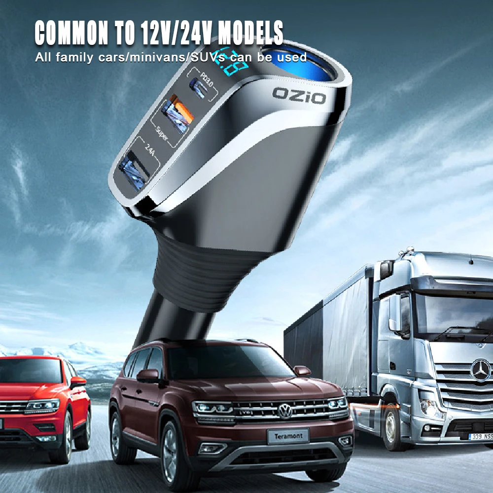    USB Ÿ  ,    , QC3.0/PD Ʈ, ȭ  , DC 12V, 24V, 66W