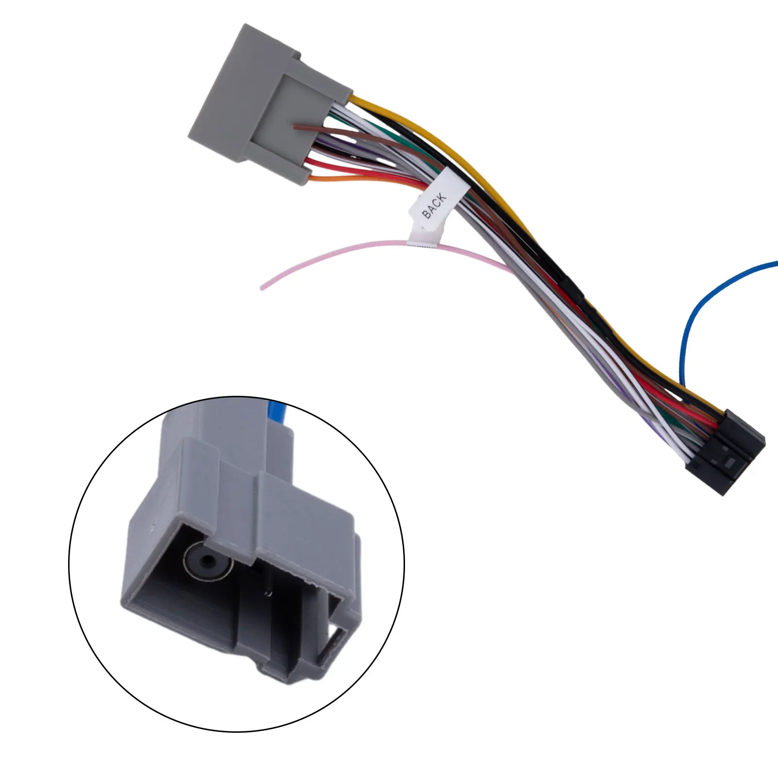 

Navigation Power Cord Power Cord Power Cord 16PIN Adapter An Power Cable DVD Player New Style Practical To Use
