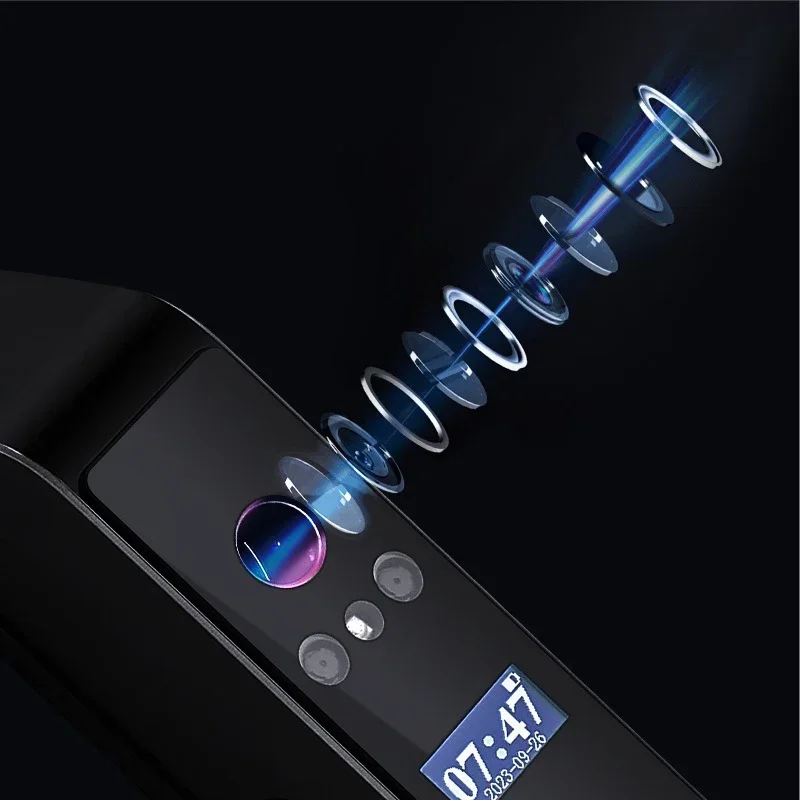 Waterproof Tuya Wifi Double Face Recognition Fingerprint Smart APP Remote Control Password IC Card Key Electronic Door Lock