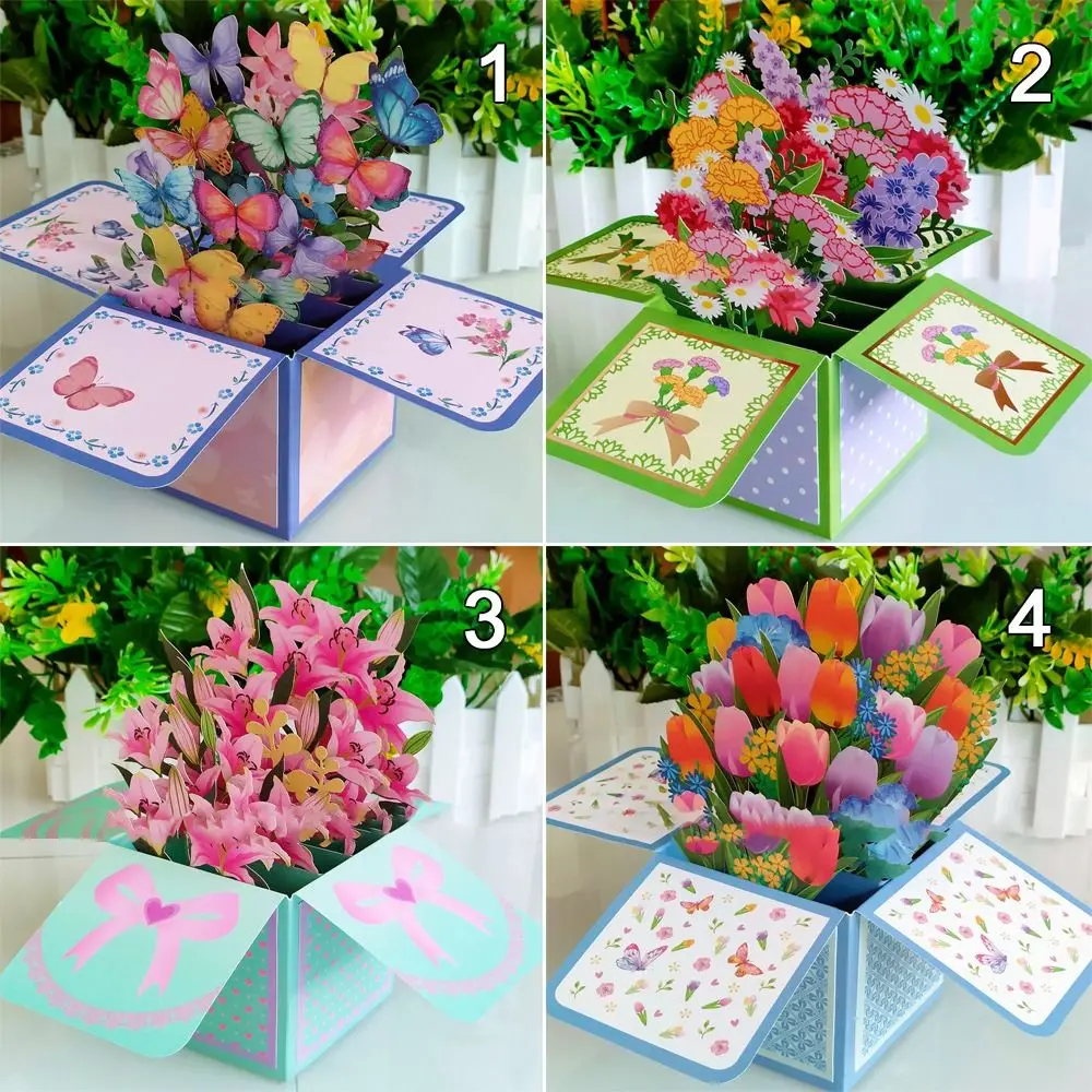 3D Pop Up Hummingbird & Flowers Happy Mother's Day Card greeting cards