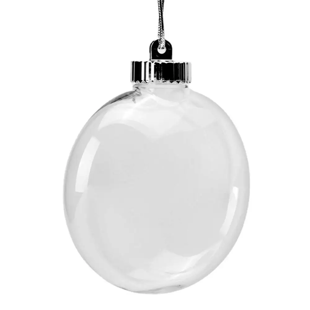 thumbnail image 1 of Bolas de fotos transparentes de Navidad, botellas de plástico, bolas de cinco estrellas, decoraciones navideñas, bricolaje, decoración colgante para árbol de Navidad para el hogar, 1 of 5
