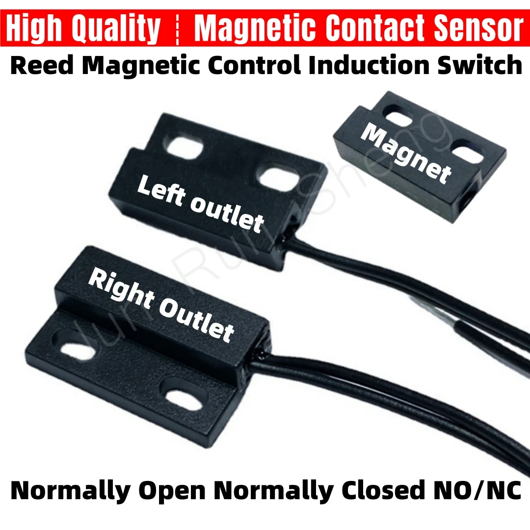 High Quality PS-3150 Magnetic Contact Reed Switch Normally Open Normally Closed N/O NC 23MM PS 3150 Door Window Induction Sensor