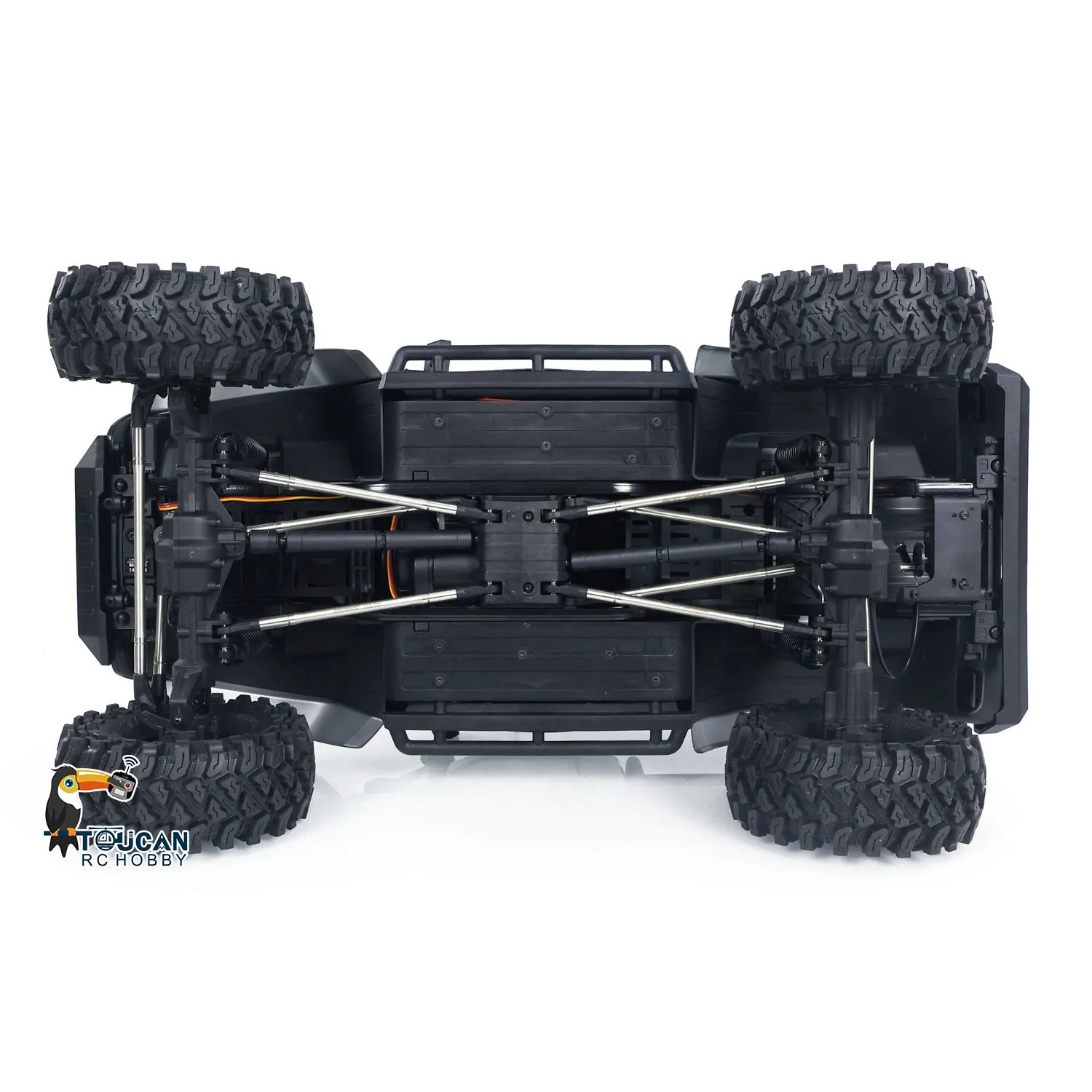4WD CROSSRC 1/8 RC Crawler Car EMOX Remote Control Off-road Vehicles Model Two-speed Transmission Light System Toys TH22417 6