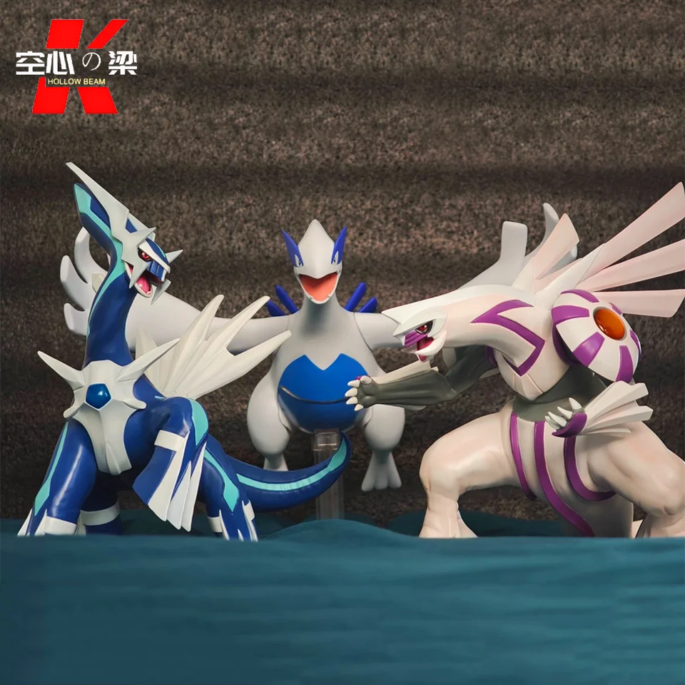 1/20 Scale World] Palkia \u0026 Dialga Pokémon Diamond and Pearl God Of Time and  Space Toy Figure Decoration, image size:960x960