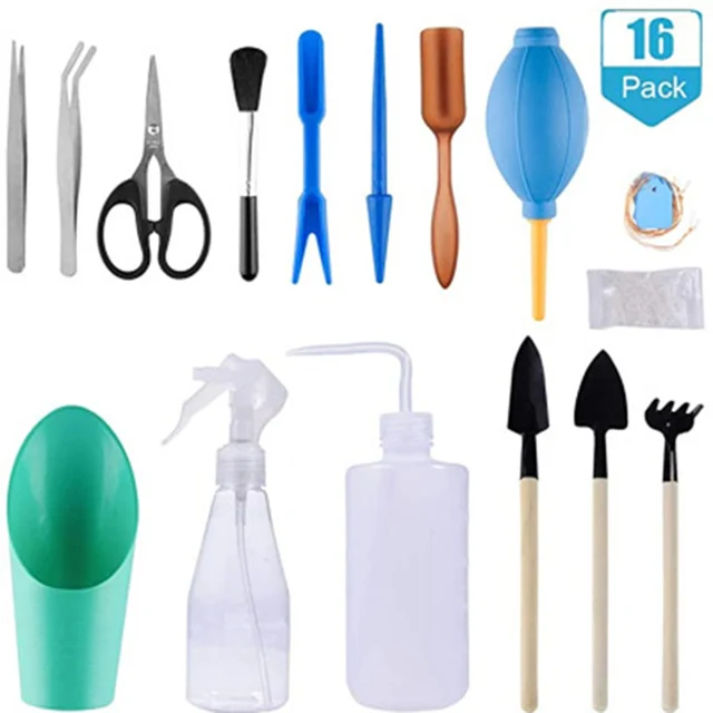 16Db/Beállított Kerti Ültetési Szerszámok Zamatos Ültetés Diy Szerszám