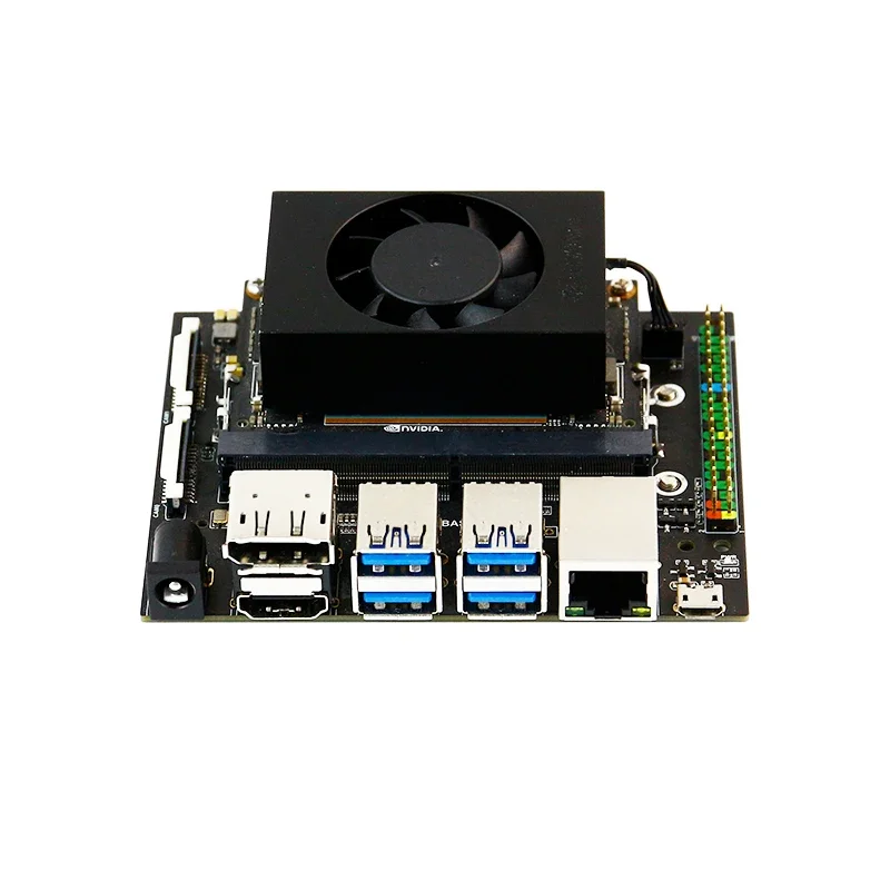 Jetson Xavier NX Developer Kit 16G eMMC Version with Core Module Artificial Intelligence Python Programming with 128G NVMe SSD