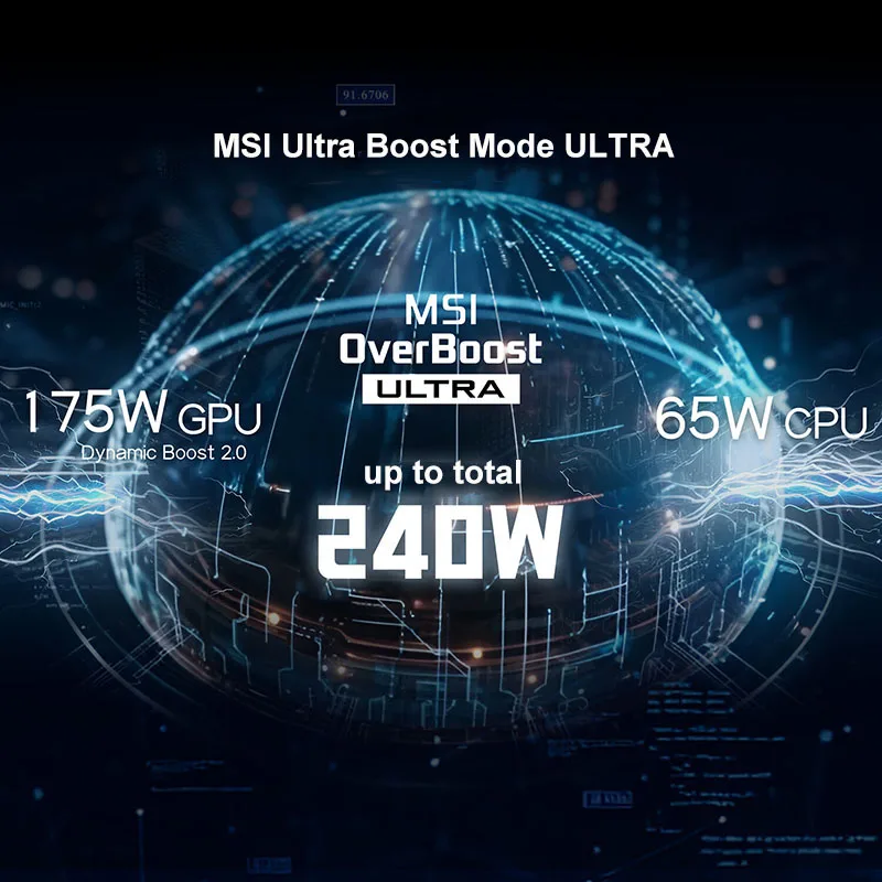 2025 MSI Vector 16 HX AI Gaming Laptop 16 Inch 2.5K 240Hz IPS Screen Notebook Ultra 9-275HX 16GB 1TB RTX5080 Netbook Computer PC 4