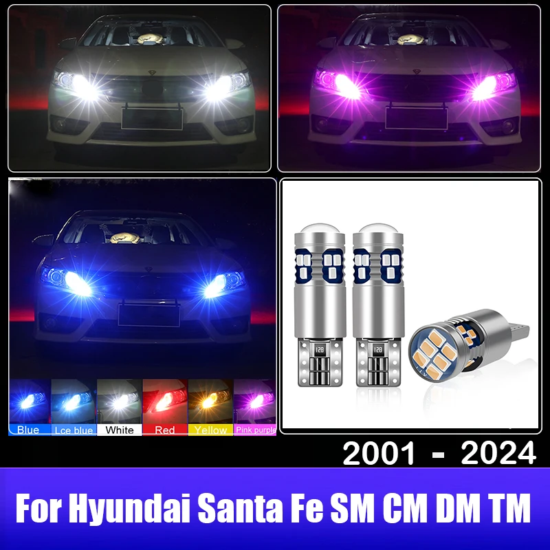 

For Hyundai Santa Fe Santafe SM CM DM TM 2001 - 2016 2017 2018 2019 2020 2021 2022 2023 2024 Car Width Parking Light Accessories