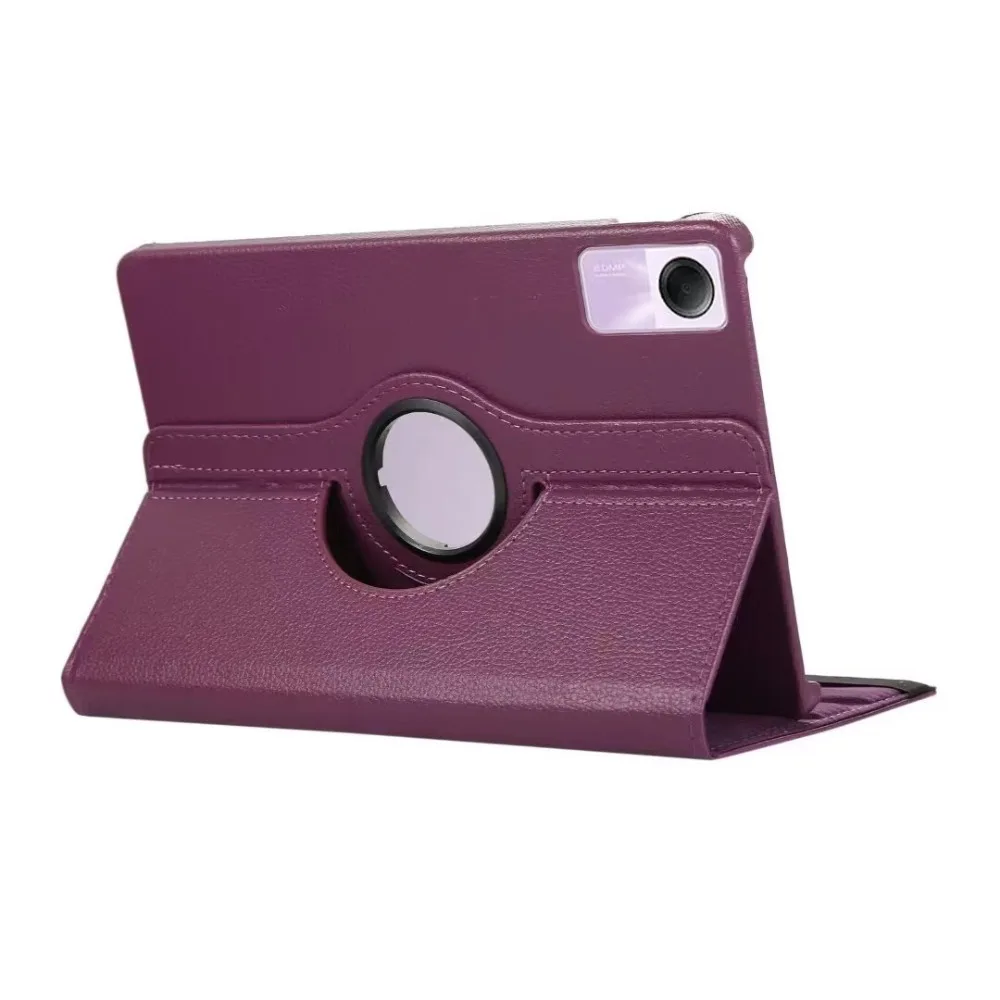 360 Degree Rotating PU Leather Tablet Stand Holder Case