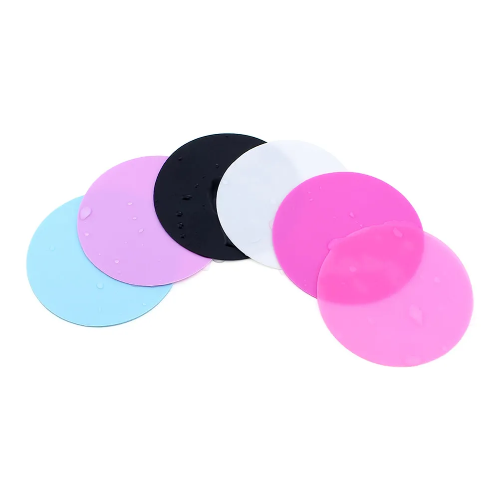 5Pcs 실리콘 네일 아트 믹싱 팔레트 전문 매니큐어 블렌딩 페인팅 DIY 젤 폴리쉬 아크릴 화장품 메이크업 도구