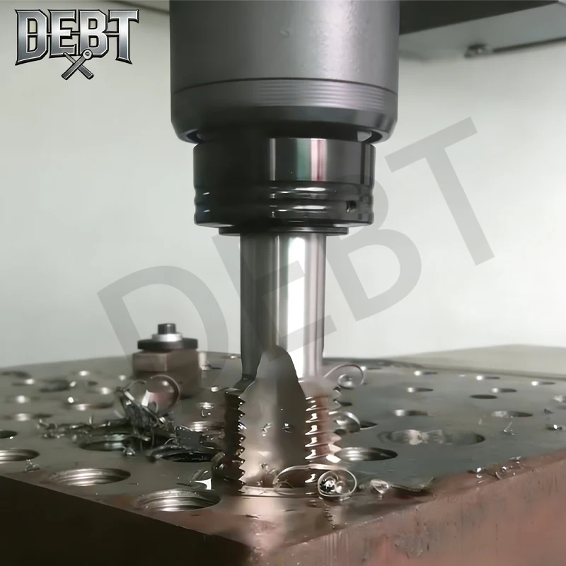 Debt Metric M12 x 1.5 탭앤다이 세트, M12 X 1.5 HSS 나사절삭 공구