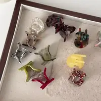 RuoShui Мини заколки для волос из ацетата