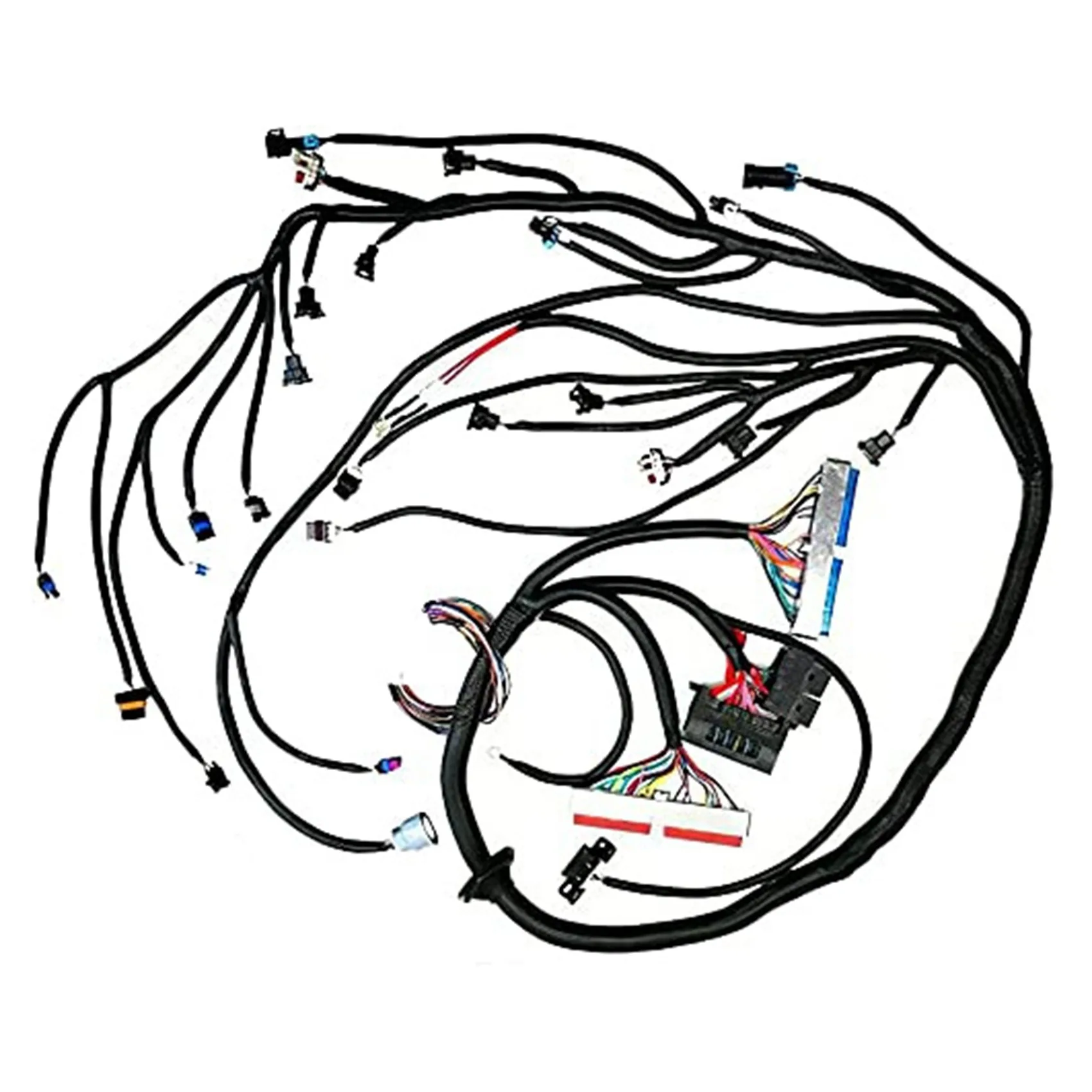 

Standalone Wire Harness with 60A Relay EV1 Fuel Injector Connectors for 99 - 03 VORTEC 4.8 5.3 6.0 (4L80E