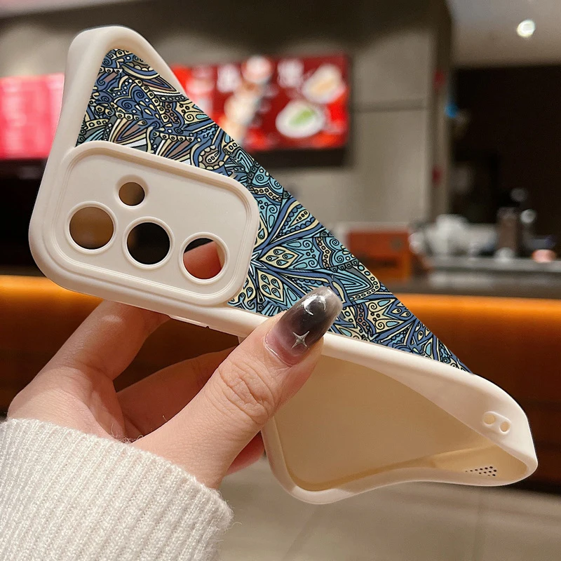 Retro Style Soft Silicone Phone Case Cover