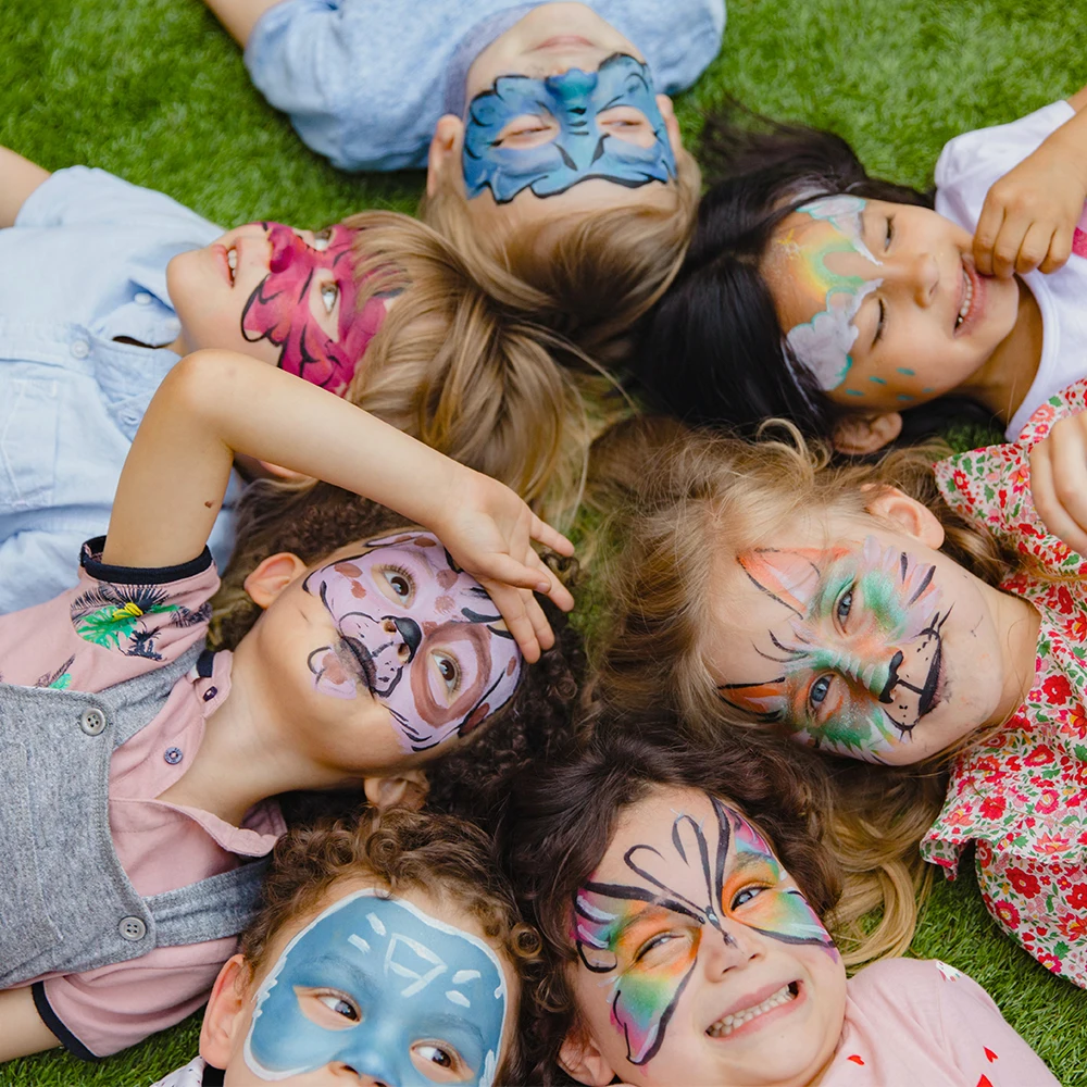 Bowitzki 30g Professional Face Paint Body Paint Water Based Face painting Makeup Safe for Kids and Adults Single Color 5
