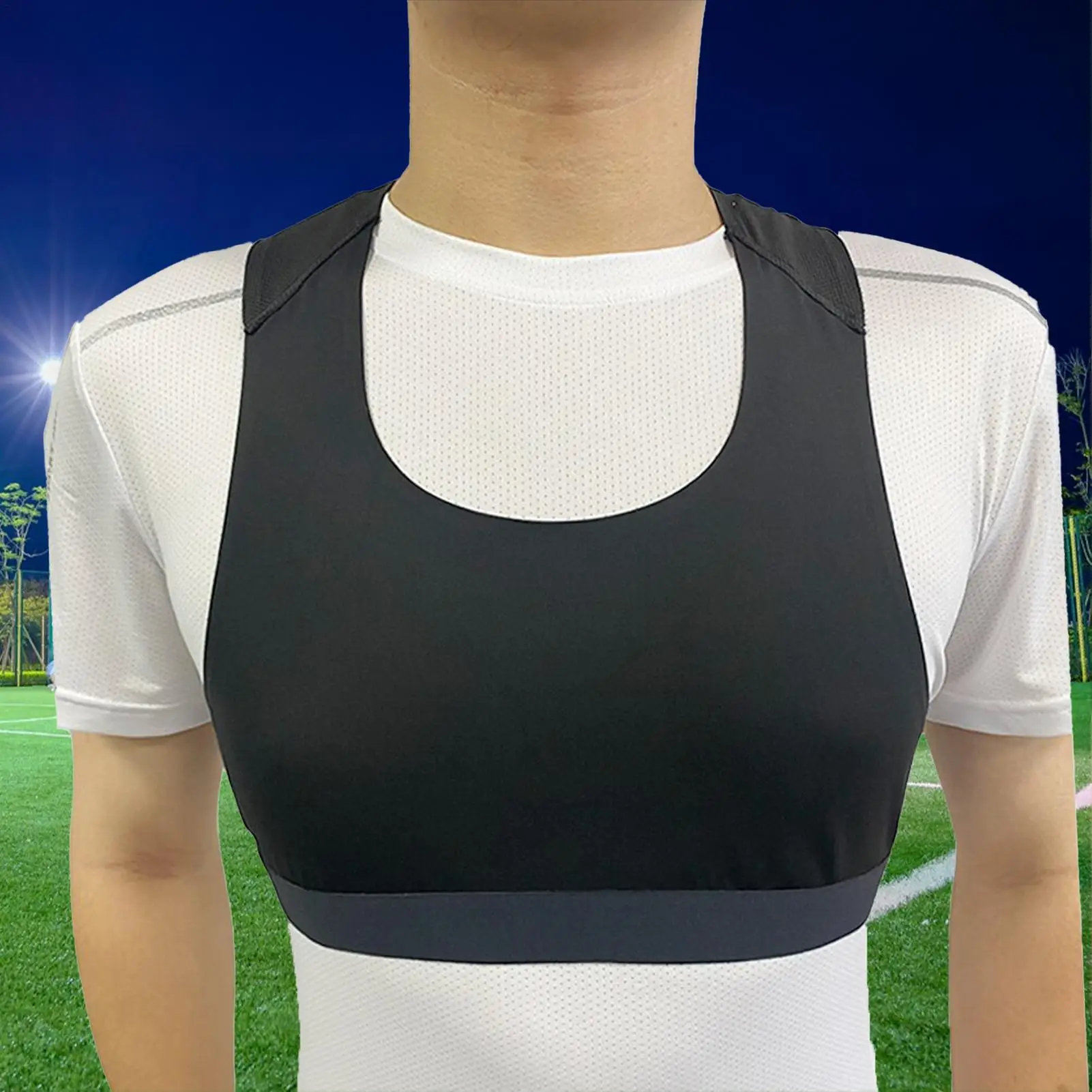 축구 퍼포먼스 조끼, 활동 추적기용 트래커 없음, 휴대용 통기성 남녀공용 다목적 축구 훈련 조끼