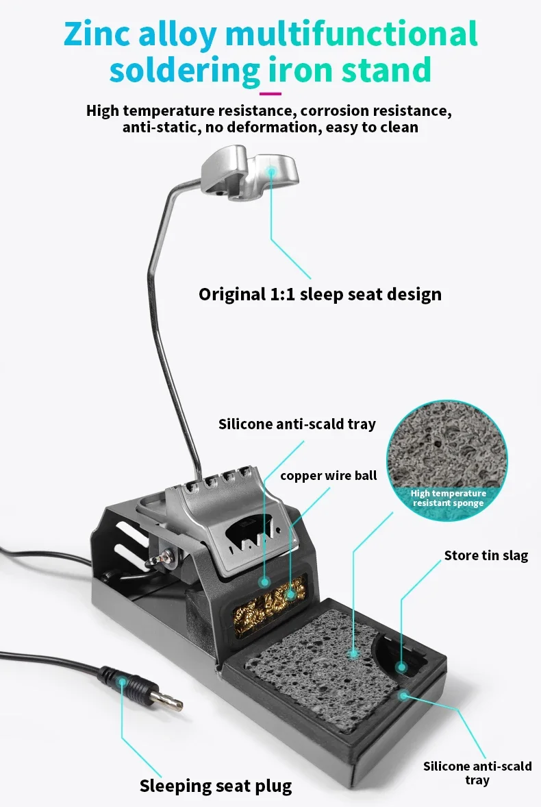 محطة لحام احترافية ، إص T115 ، T210 ، T245 ، لحام 120-450C ، محطة لحام لإصلاح الهاتف ، لحام لحام