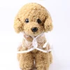 During the rainy season, dogs go out in transparent raincoats; Hooded waterproof jacket made of soft PVC material, dog raincoat 2