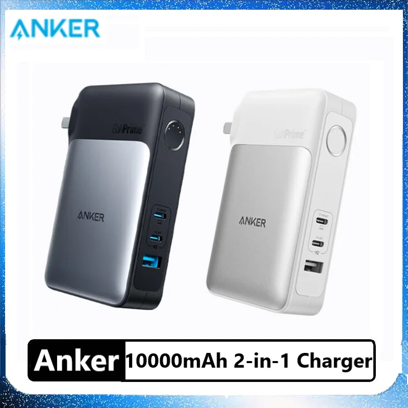 Anker Powercore Iii Fusion 5k 5000 Pd, 18w Usb-c Power Bank, 2-in-1 With Power Delivery Power Supply Eu Plug - Mobile Phone Chargers -