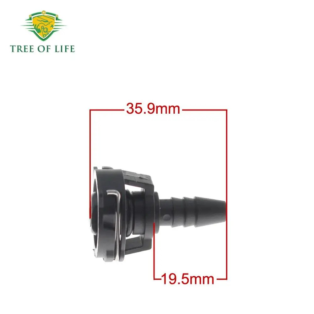 1/2X Water Kettle Connector Auto Radiator Water Box Connector For Mercedes-Benz W166 X166 W176 C117 X117 X156 silicone hose connector
