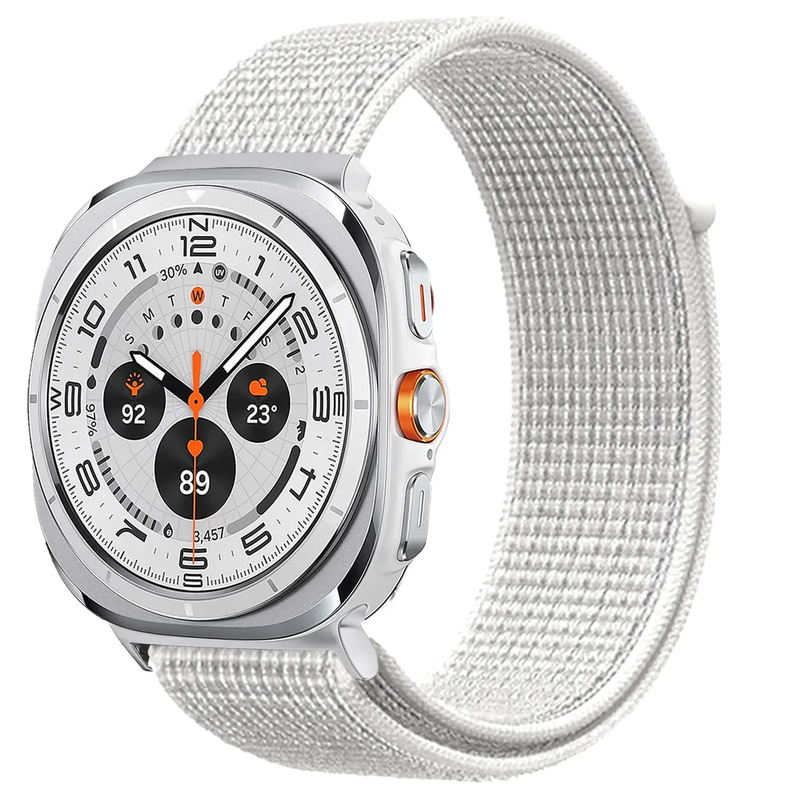 Sport Nylon Loop Bracelet for Smartwatch - Universal 47mm Strap