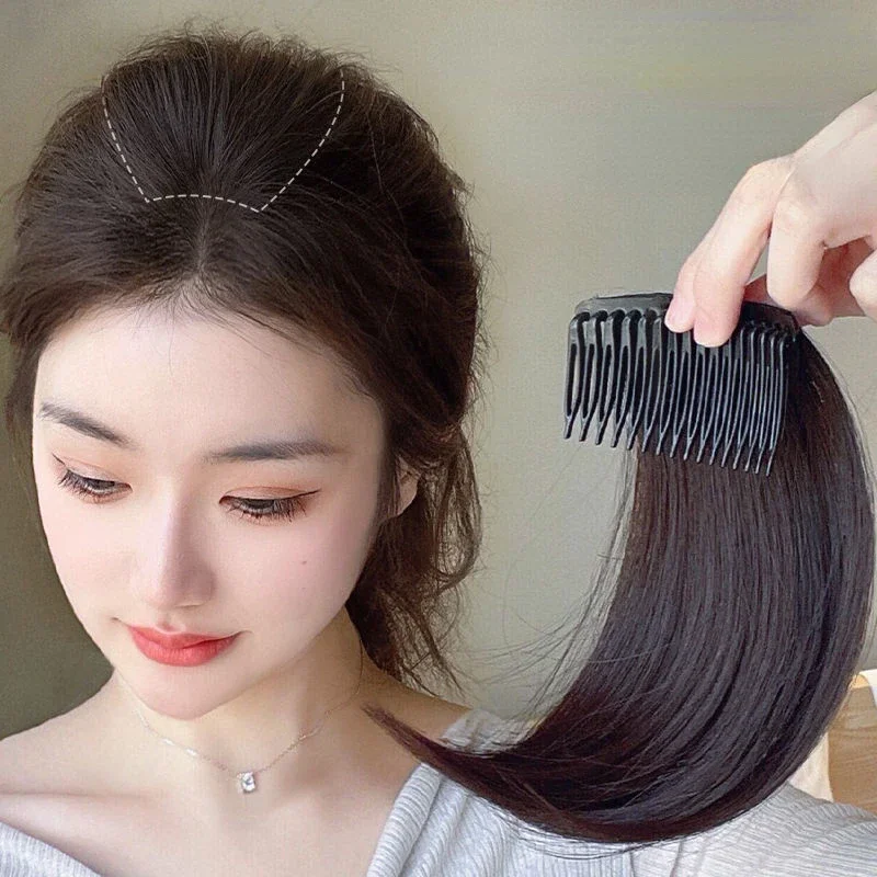 Invisibile Seamless Fluffy Hair Pad Hair Insert Comb Women Upgrade Fluffy Cushion Clips Bump It Up Volume Styling Accessori 1Pc