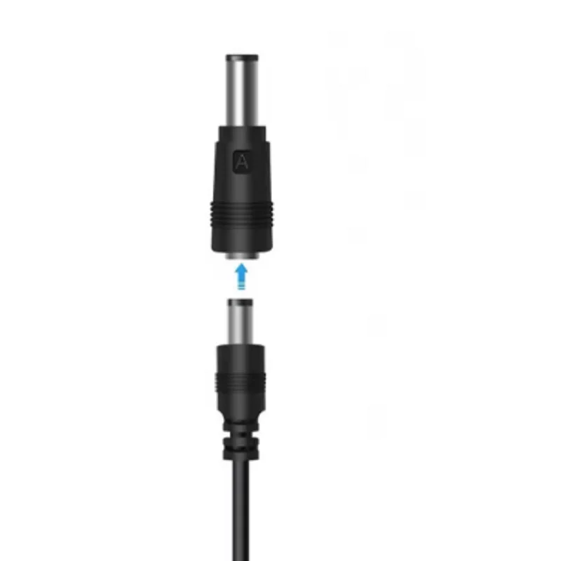 65W 100W USB C 타입 C - DC 5.5X 2.1MM 남성 케이블 10개 AC DC 노트북 전원 어댑터 커넥터 플러그 충전기 잭 (노트북용)
