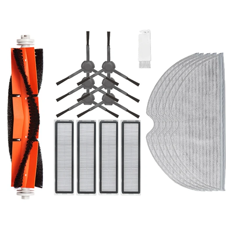 

Для Dreame Bot D9 MAX L10 Pro Аксессуары для робота-пылесоса основная боковая щетка Швабра Ткань Hepa фильтр Замена