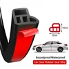 Car Door Seal Strip Rubber Double Layer Sealing Protector Weatherstrip Waterproof for Car Door Glass Window Door Hood Trunk 1