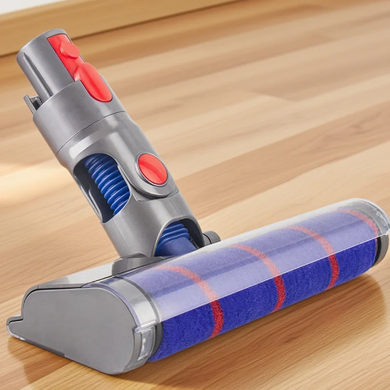 Soft Roller Brush Head For Dyson Compatible with V7 V8 V10 V11 Cordless Stick Vacuums Hardwood Floor Attachment Parts