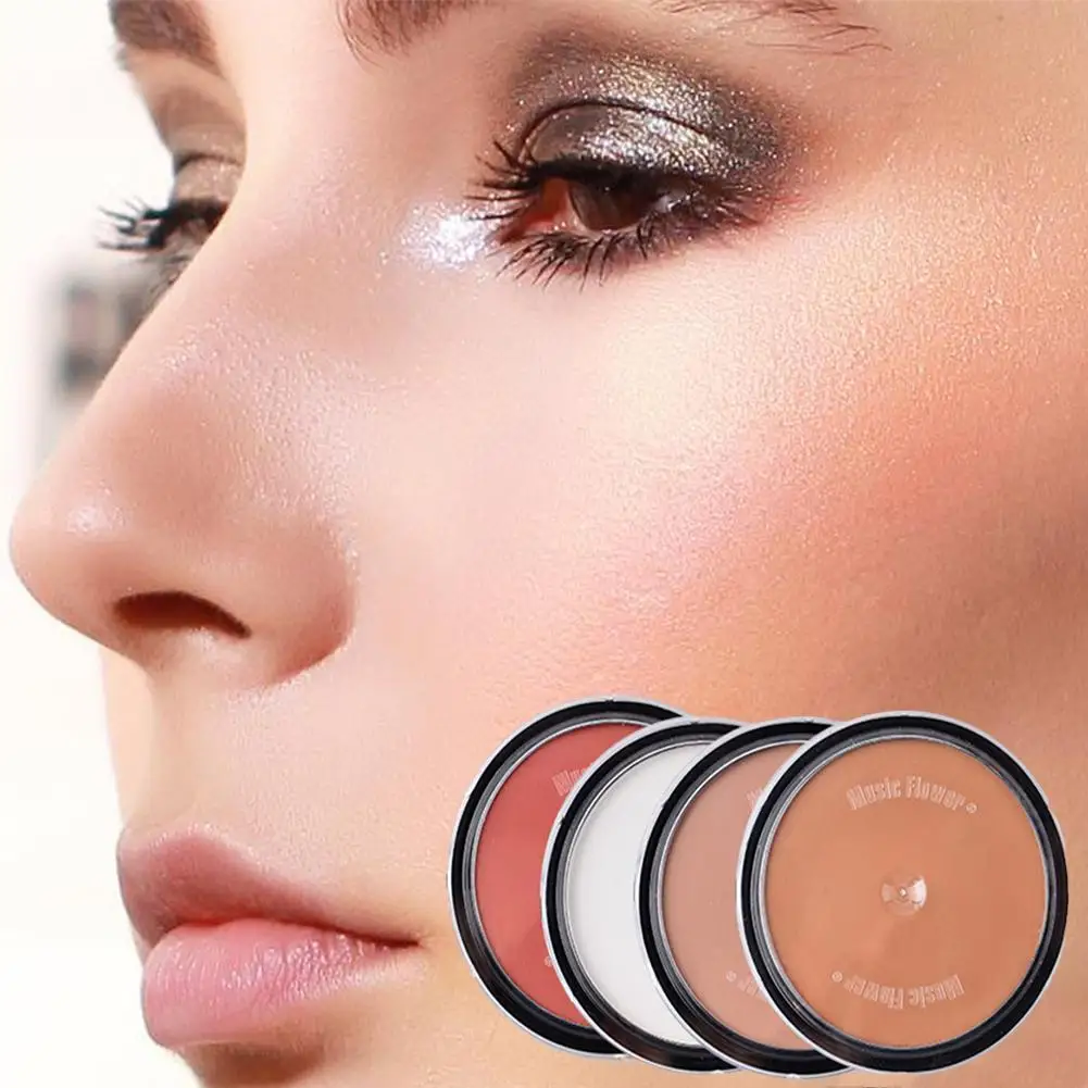 Shading Powder Makeup Bronzer Highlighter Face Trimming Concealer 4 Colors