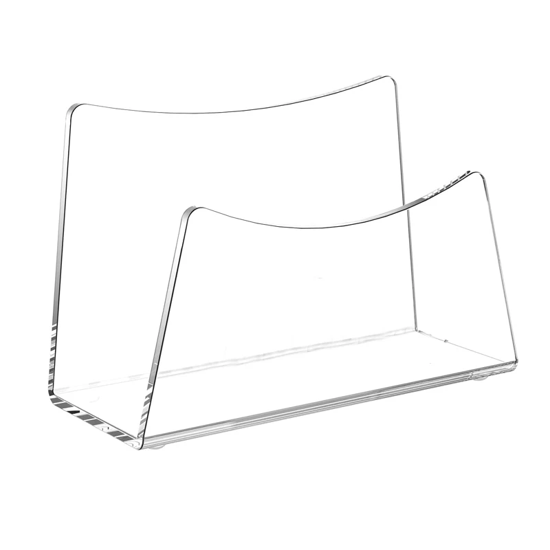 Mail Holder Acrylic Organizer Countertop For Desk Envelope Holder Bill Organizer Letter