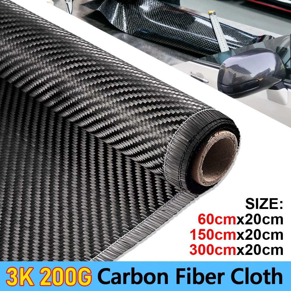 Premium Black Twill Weave Carbon Fiber Cloth for Enhanced Building and Reinforcement