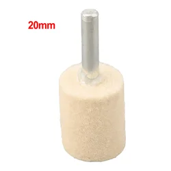 Premium Wool Felt Polishing & Buffing Wheel for Electric Rotary Tools (20mm)