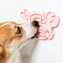 

Silicone Pet Slow Eating Feeder Bowl Anti Choking Non Slip Dog Cat Puzzle Feeding Dish Healthy Eating Feeder Puppy Anti Gulping