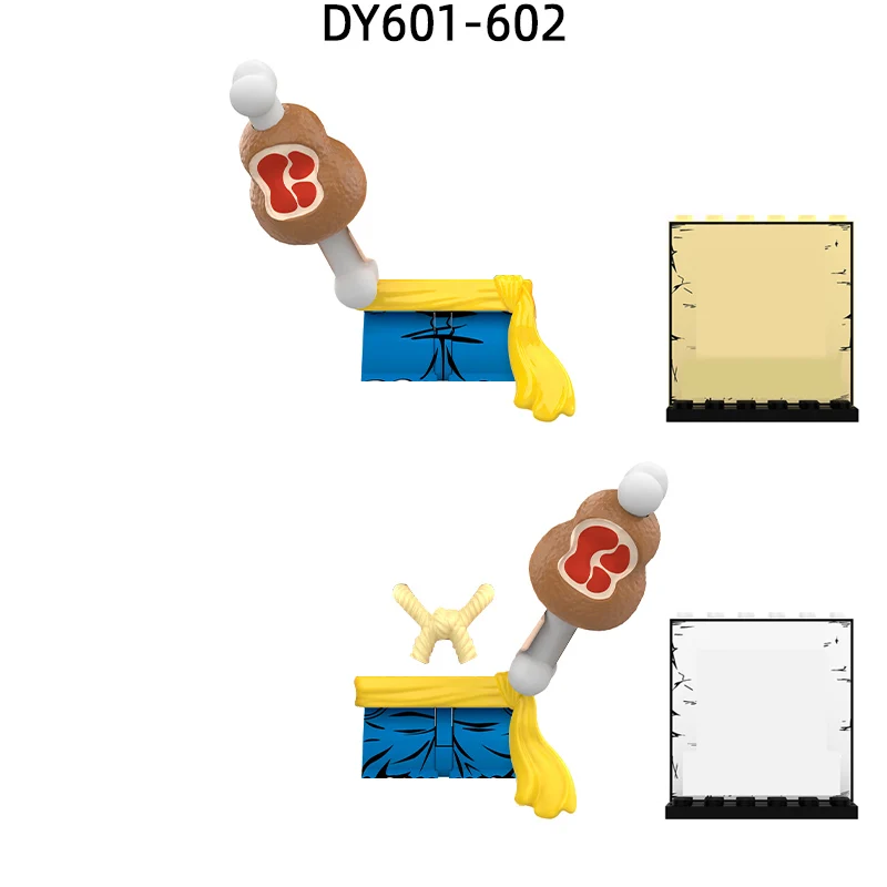 The Action Figures Weapons Pants Hair Parts Model Blocks MOC Bricks Set Gifts Toys For Children DY601 DY627 DY633 DY655 — view 2
