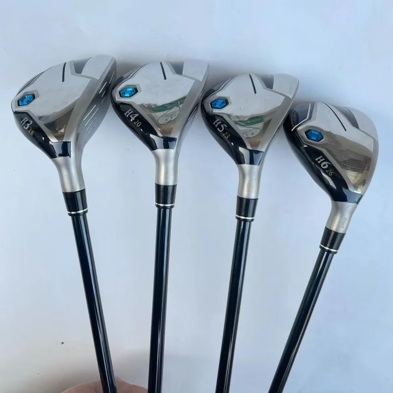 New Men's Golf Clubs mp1200 Golf Hybrids 3/4/5/6 R/S/SR/X Flex Graphite Shaft with Head Cover 2