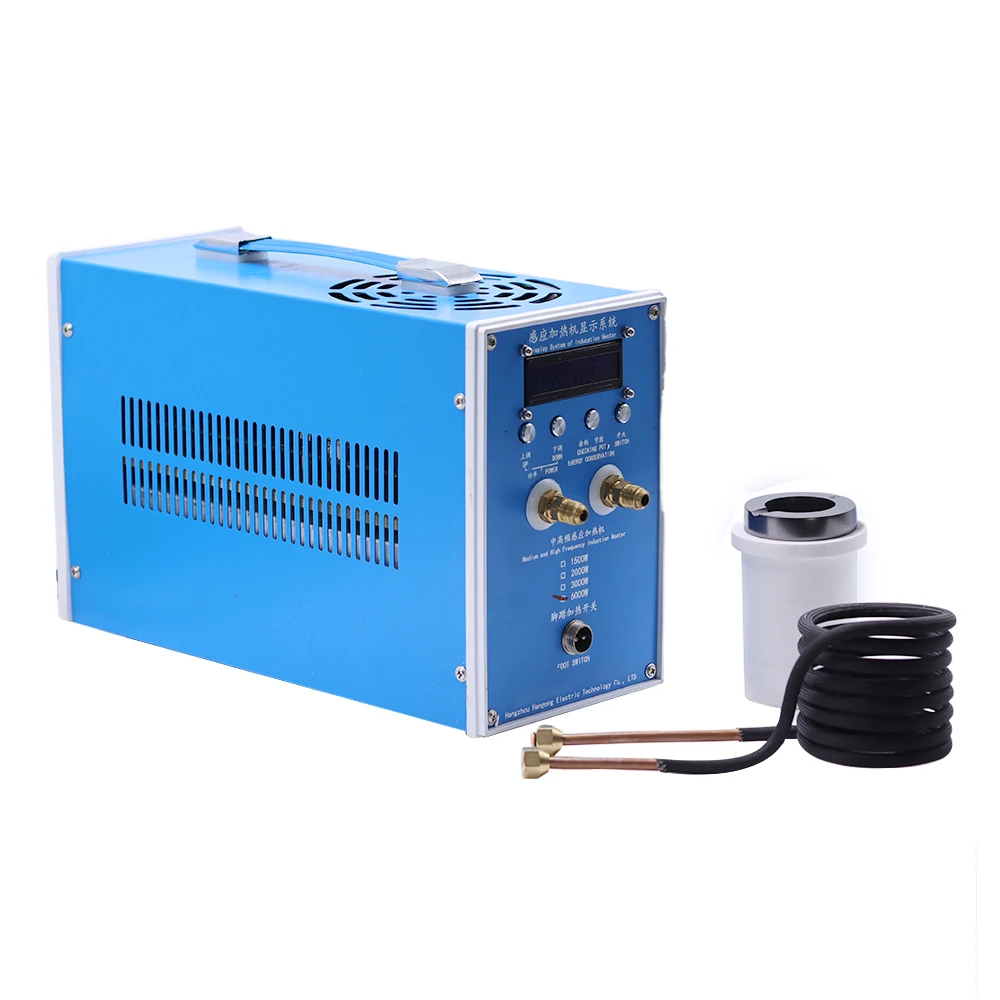 12KW Induction Heater Induction Heating Machine Metal Smelting Furnace High Fre