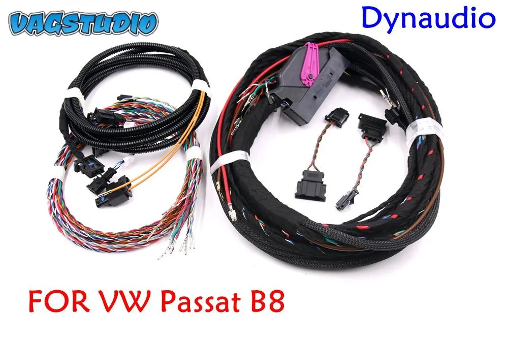 Installa L'Aggiornamento Del Cavo Del Cablaggio Acustico Del Sistema Dynaudio Per Vw Passat B8
