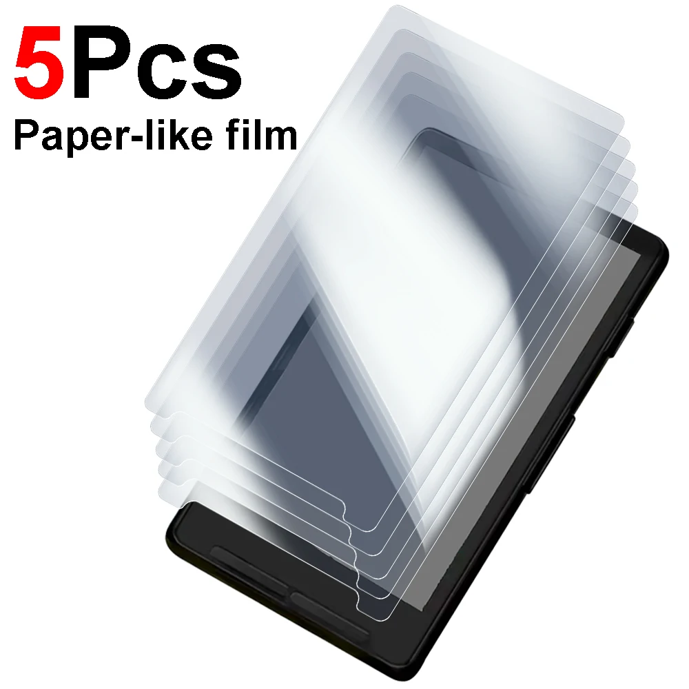 Soft Paper-like Film Screen Protector for E-readers - Anti-scratch, Anti-fingerprint, Full Coverage PET