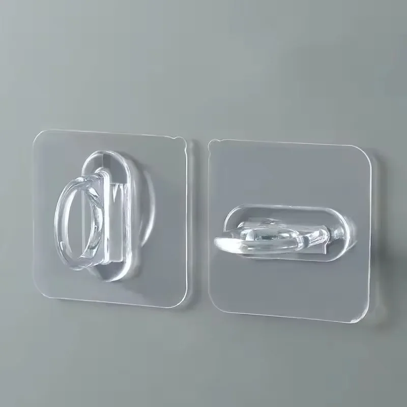 Circular Hook Sticker Multifunctional Storage Small Hook Circular Sticker Wall Mounted Shower Gel Storage Rack 10pcs