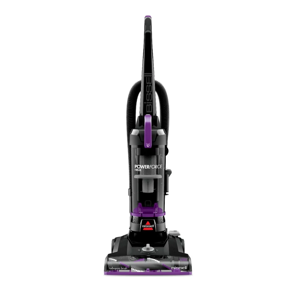 

BISSELL PowerForce Helix Bagless Upright Vacuum 3313U Clean Dirt From Hard Floors Helix® Dirt Separation System Clean Carpet