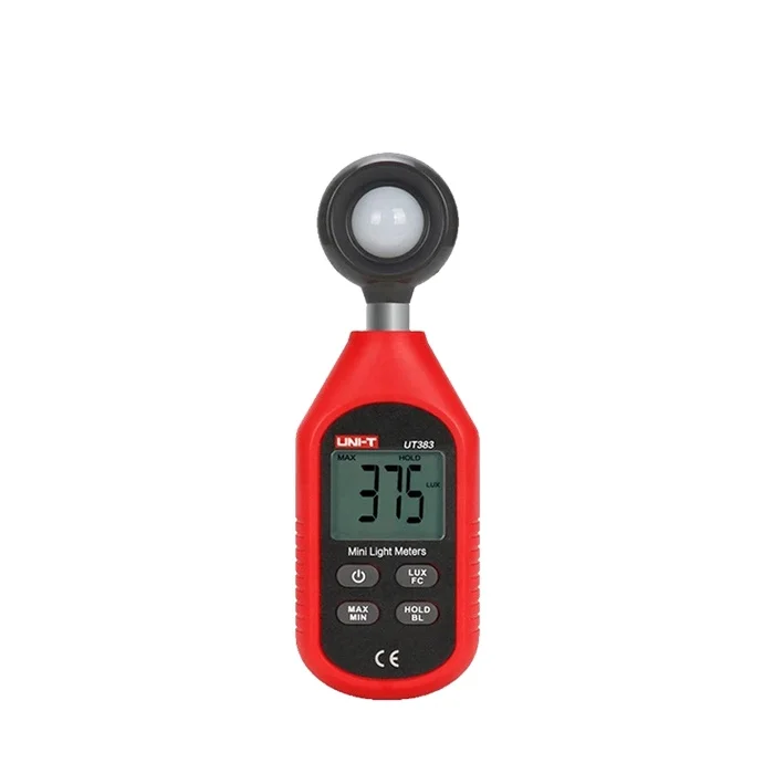 

UT383 измеритель освещенности 200000 цифровой измеритель Luxmeter тест мин. осветительные приборы фотометр