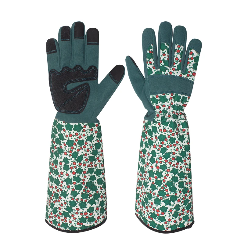 Long Sleeve Protective Flower Planting Labor Thorn Proof Gloves Garden Gloves With Touch Screen Gardening Pruning Protection 6