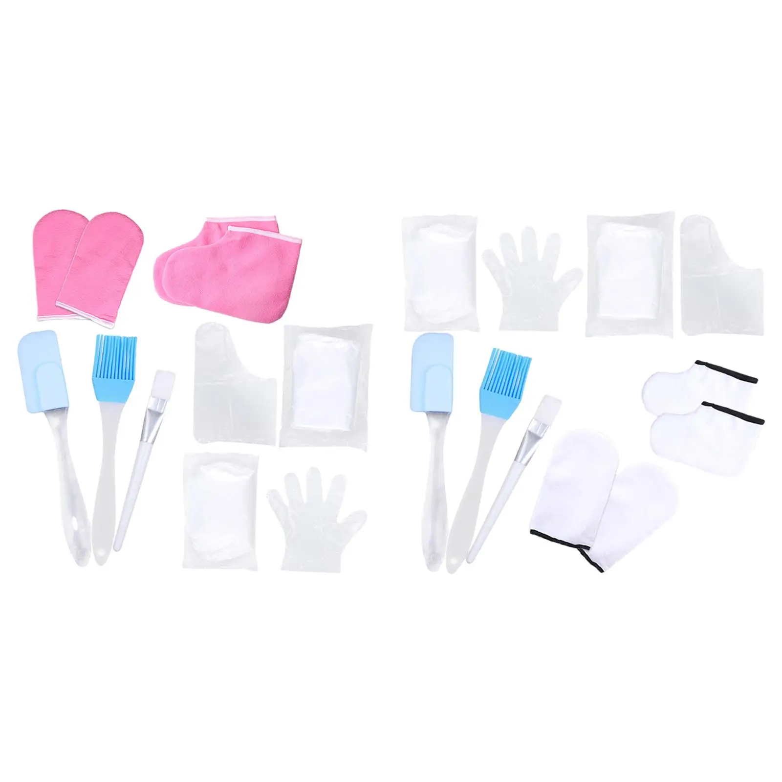 Parafina Cera Derretendo Luvas e Botas Aquecedor de Cera Kit de Proteção Cera Mão pé Luvas para Mão Pés Cuidados Spa Banho