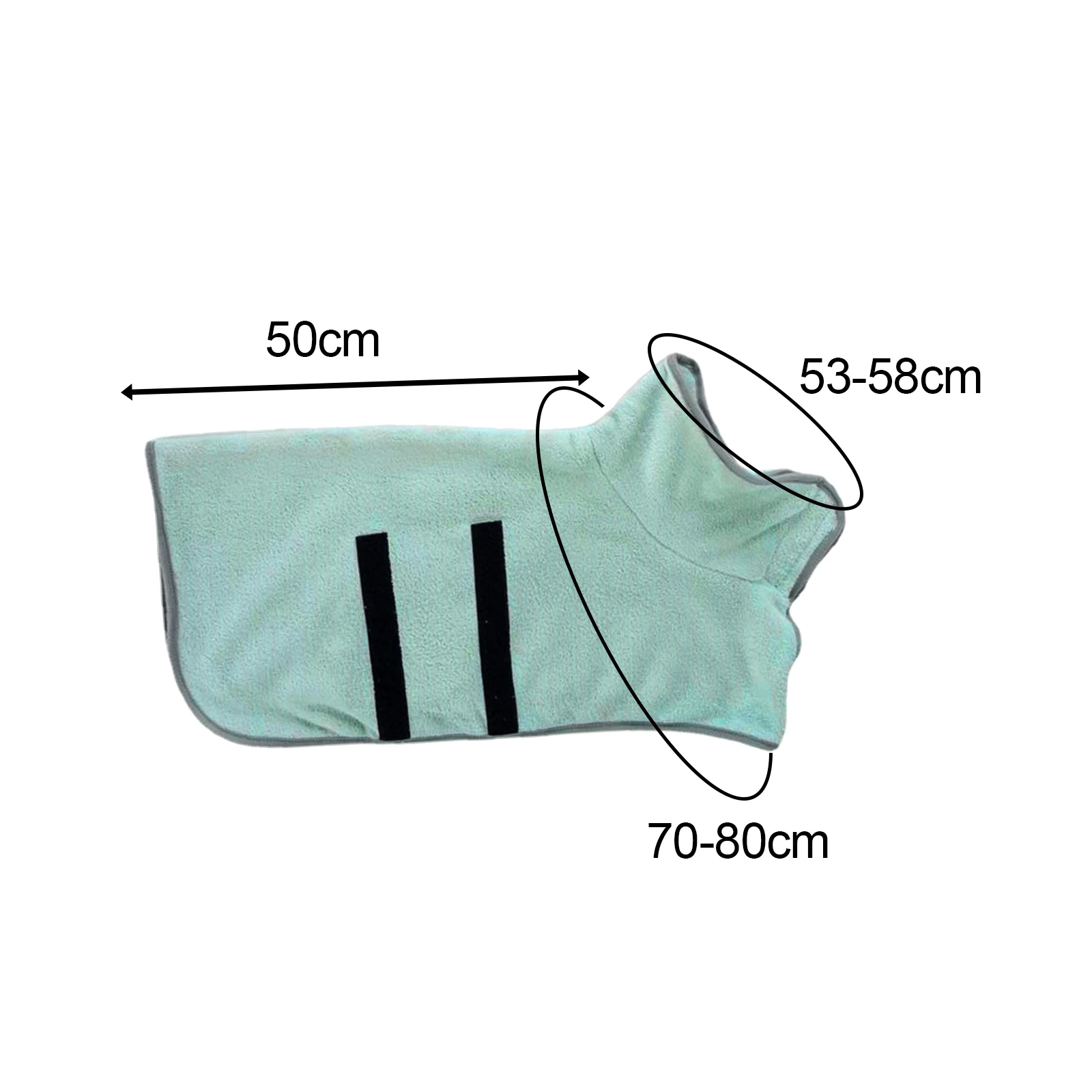 Pet Bath Towel Dog Bathrobe Microfiber Quick Drying Bathrobe Bath Towels for Small Medium Large Dogs Cats Pet Clohtes Coat Dog Accessories