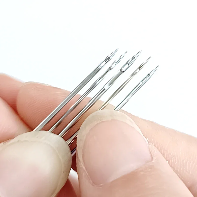 Stainless Steel Anti-jump Sewing Machine Needles For Denim